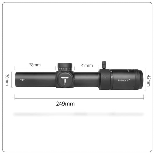 T-EAGLE SR 2X28 RG COMPACT SCOPE – NeonSales