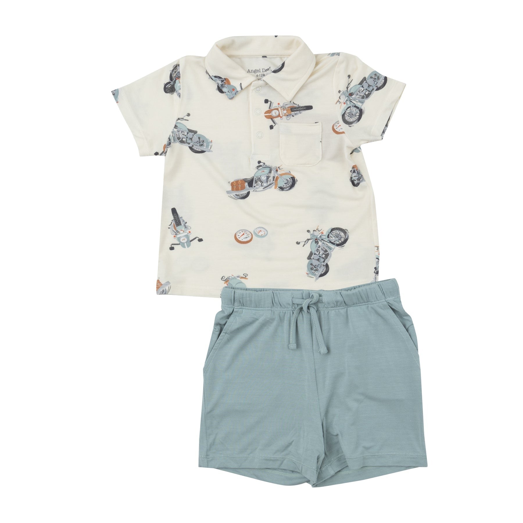 Burt's Bees Organic Cotton Tee & Pant PJ Set - Sushi Snacks