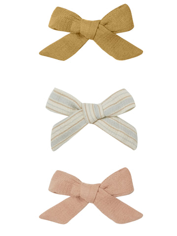 Quincy May Bow Clip Set of 3