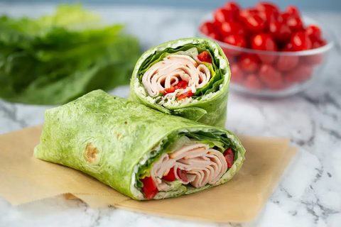 Super Healthy Kids Lunch Wraps