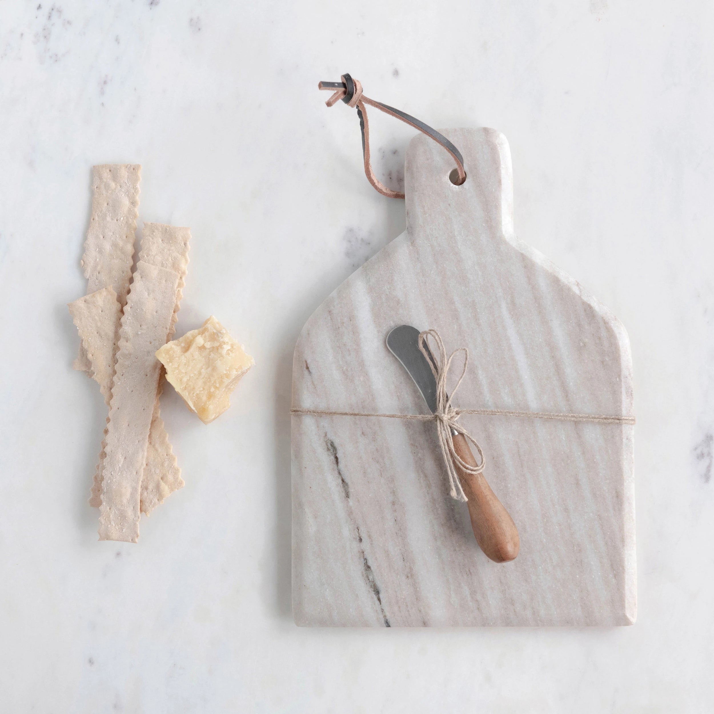 Creative Co-Op Ceramic Cheese Cutting Board