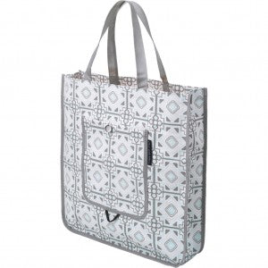 Reusable Shopper Tote in Sleepy Seychelles