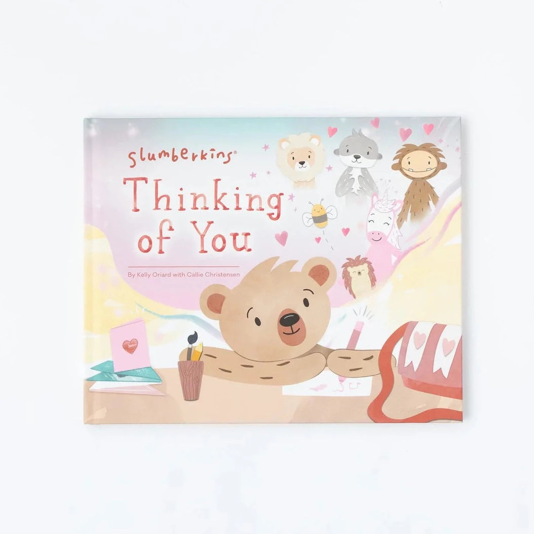 Slumberkins Hardcover Book - Thinking of You | The Baby Cubby