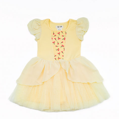 Robe Minnie rose à pois – Taylor Joelle