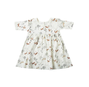 Rylee and Cru Fox Land Finn Dress - Ivory