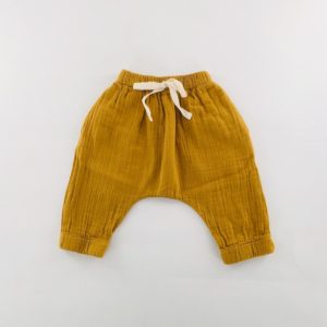 Mustard Cozy Bubble Pant