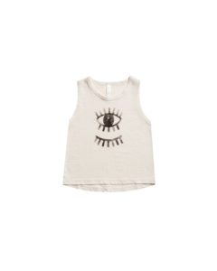 Rylee and Cru Natural Eye Slub Tank