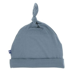 KicKee Pants Solid Knot Hat - Dusty Sky