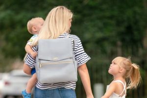 Freshly Picked Diaper Bag in Stone