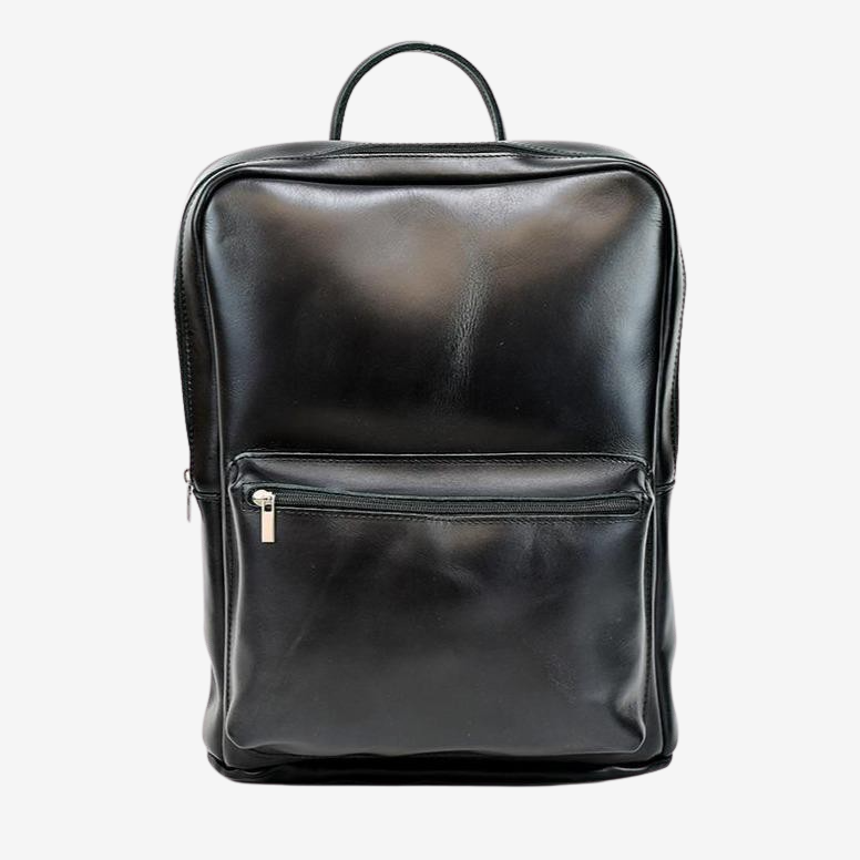 Knomo Brackley Leather Backpack 15.6 Black