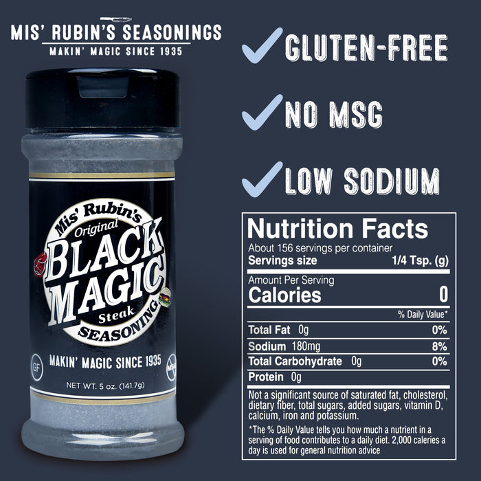 Mis' Rubin's Black Magic Seasoning – Mis' Rubin's Seasonings