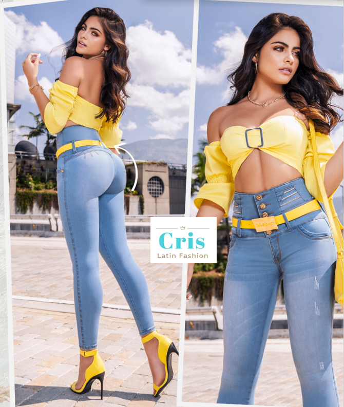 Denim Butt Lifting Jeans 938 – Cris Latin Fashion
