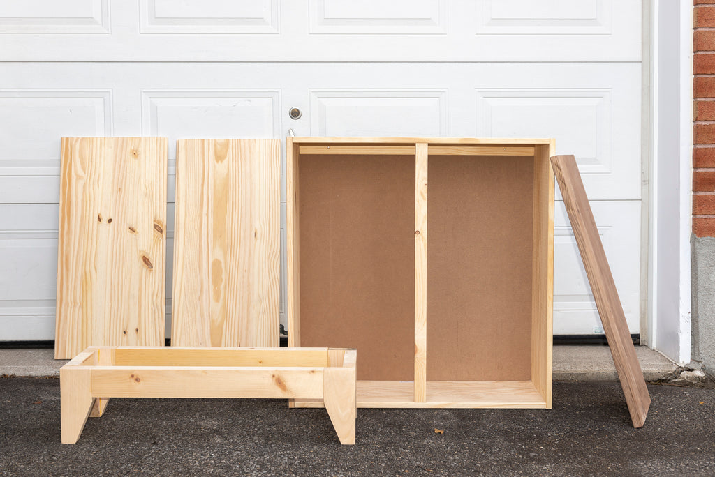 IKEA HACK – IVAR CABINET TO SMALL ARMOIRE WITH TOASTED COCONUT