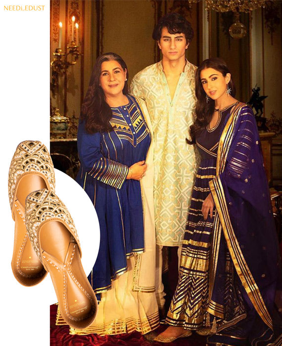 Sara Ali Khan IN NEEDLEDUST JUTTI