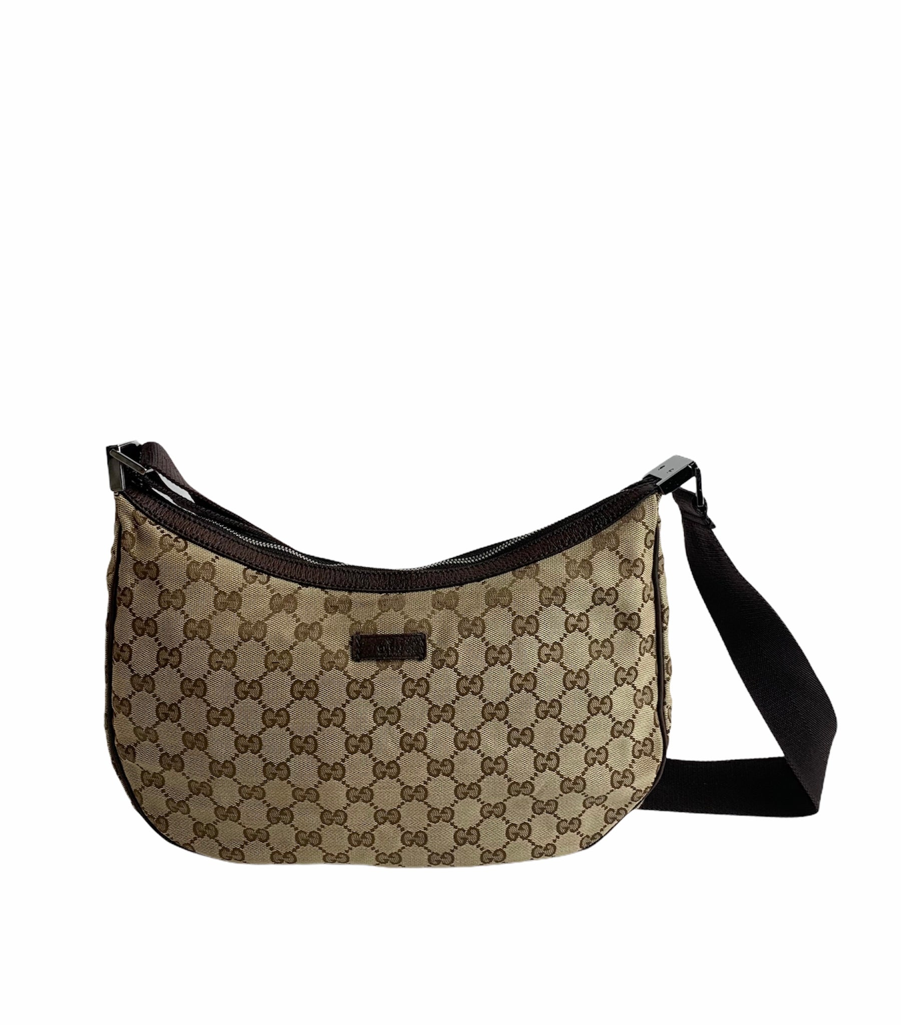 gucci half moon sling bag