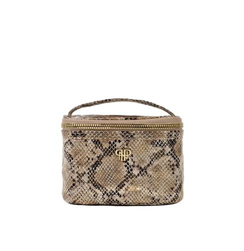 Pursen Getaway Jewelry Case in Natural Luster Quilted