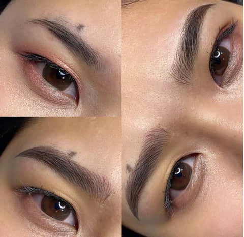 microblading + shading