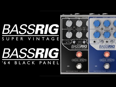 BASSRIG Super Vintage - SVT Amp sound w DI Origin Effects - Click
