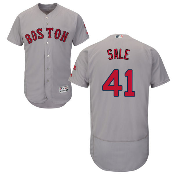 gray red sox jersey