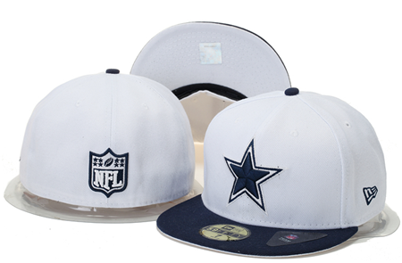 Nike Dallas Cowboys True Vapor Fitted Cap in White for Men