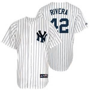 New York Yankees Mariano Rivera #42 2020 Mlb Silver Jersey - Bluefink