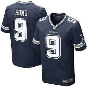 Dallas Cowboys Tony Romo #9 Reebok Authentic Elite Stitched Jersey LARGE