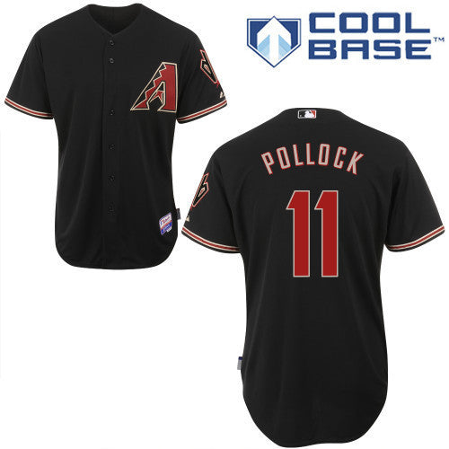 Men's Arizona Diamondbacks Majestic Sedona Red/Black Alternate Cool Base  Jersey