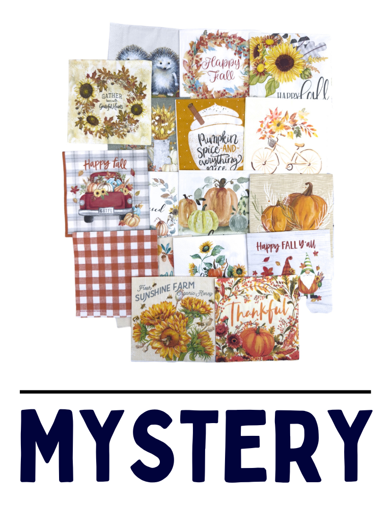 Mystery Fall Napkins