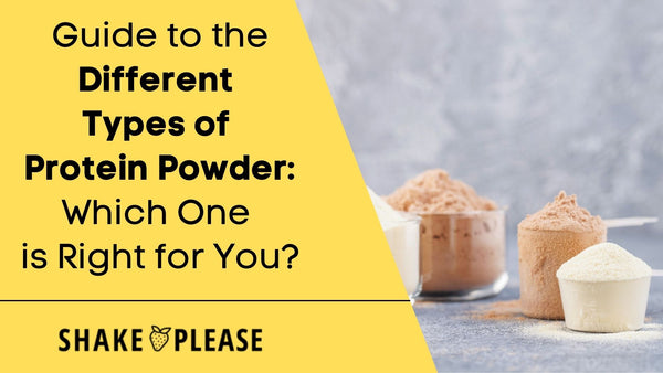 Guide to the Different Types of Protein Powder