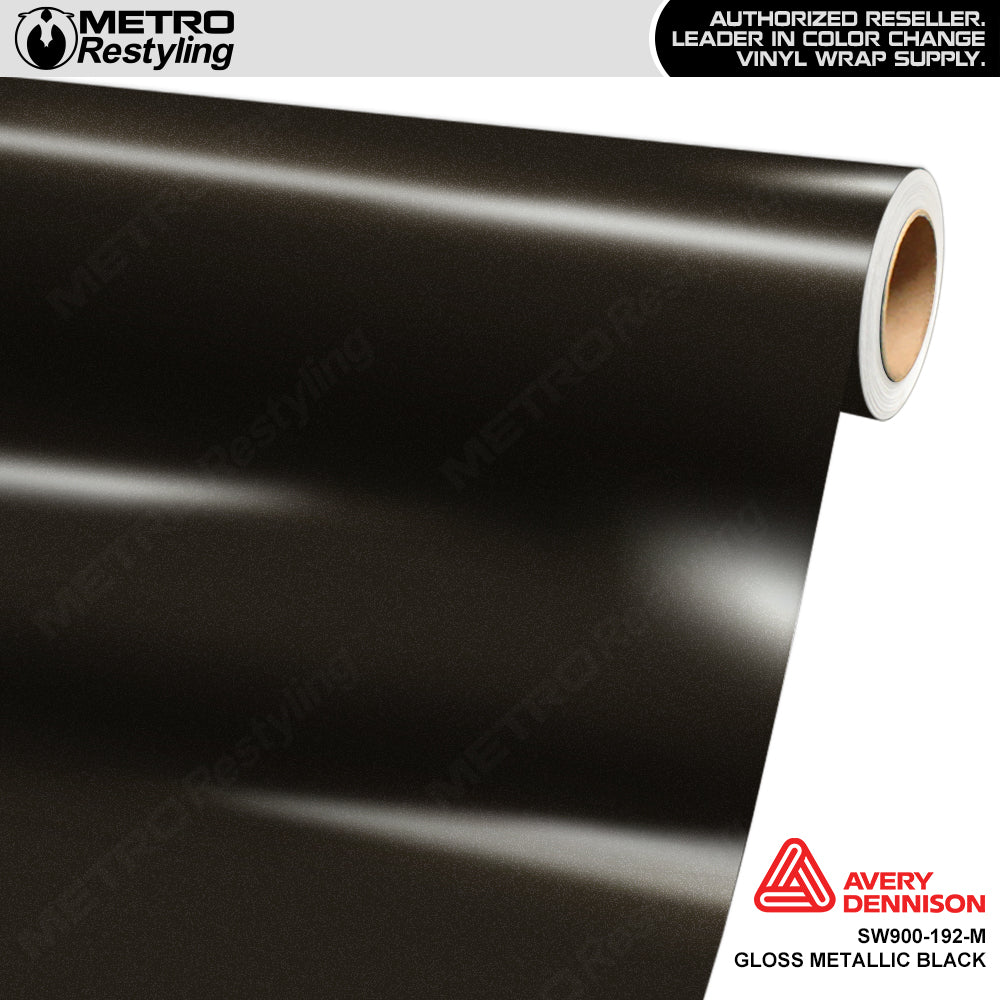 5FTx9FT Avery SW900 Gloss Black Supreme Wrapping Film Vinyl Car Wrap Sheet  Roll