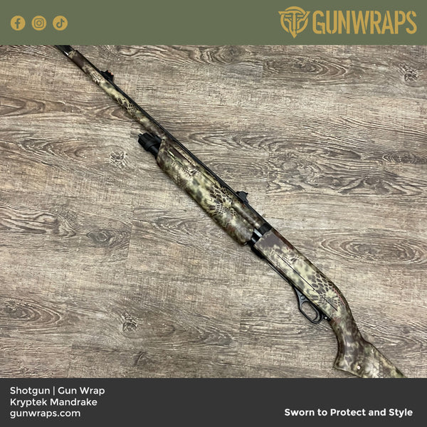 Shotgun Kryptek Mandrake Camo Gun Skin Vinyl Wrap