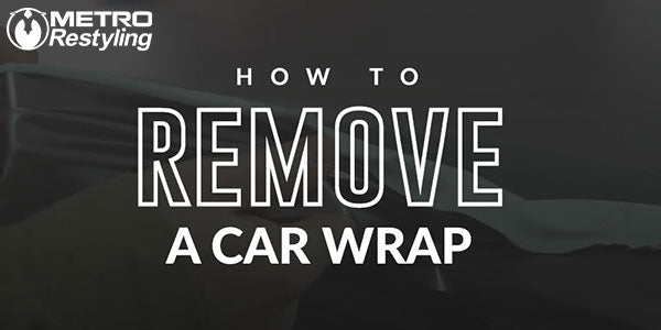 How To Remove A Car Wrap