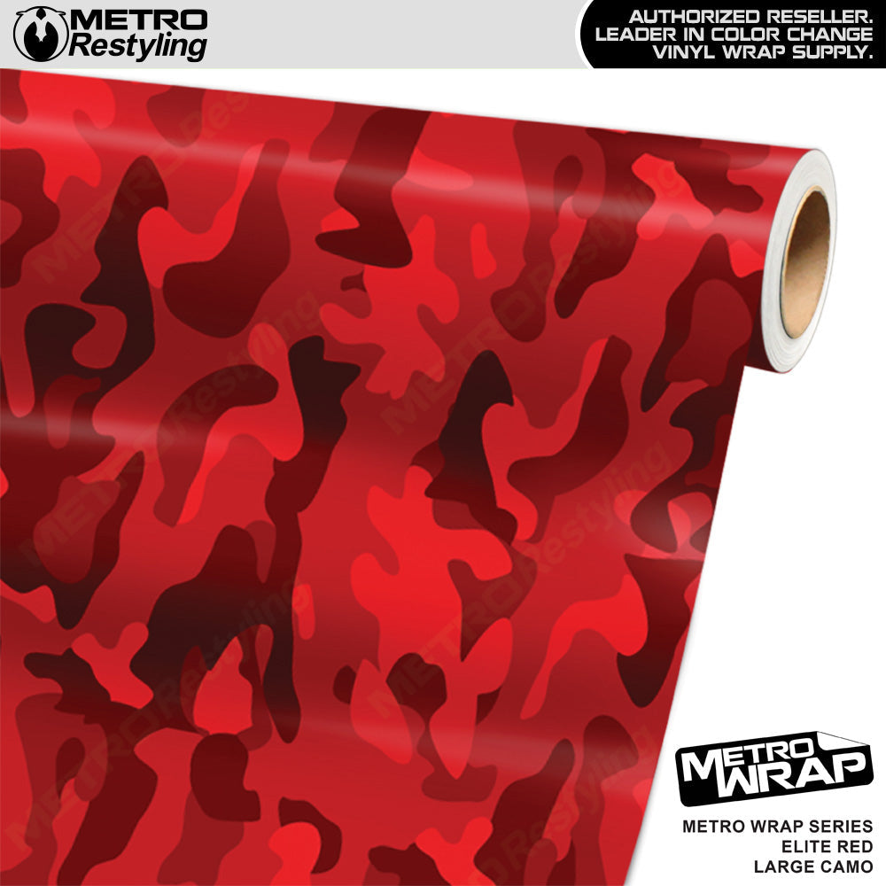 Metro Wrap Large Digital Elite White Camouflage Vinyl Film - 3M Film -