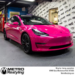 Tesla Gloss Pink Wrap