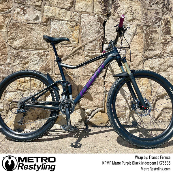 Purple Bicycle Wrap
