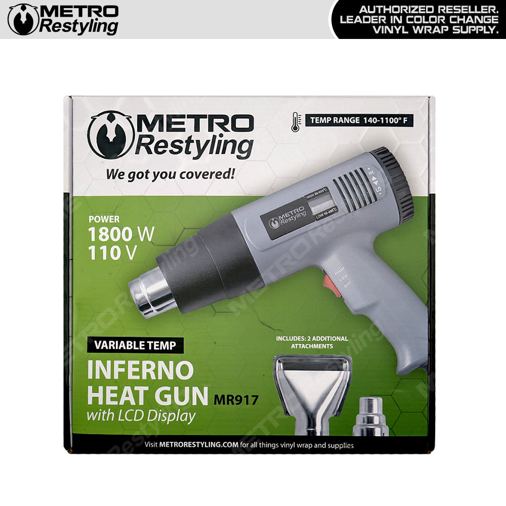 Weldy HG 330-B Heat Gun Car Wrapping Kit
