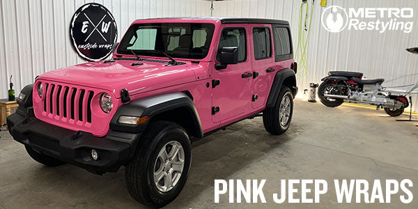Pink Jeep Wraps
