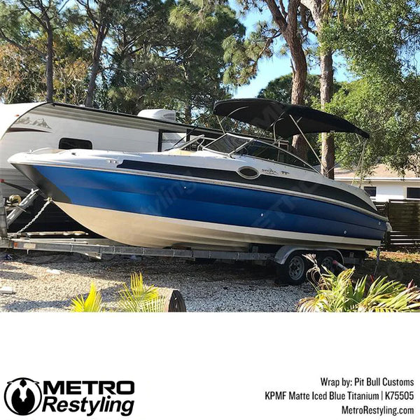 KPMF Blue Boat Wrap