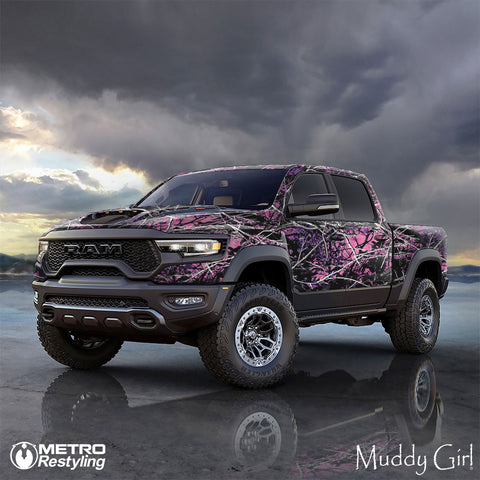 Muddy Girl Truck Wrap