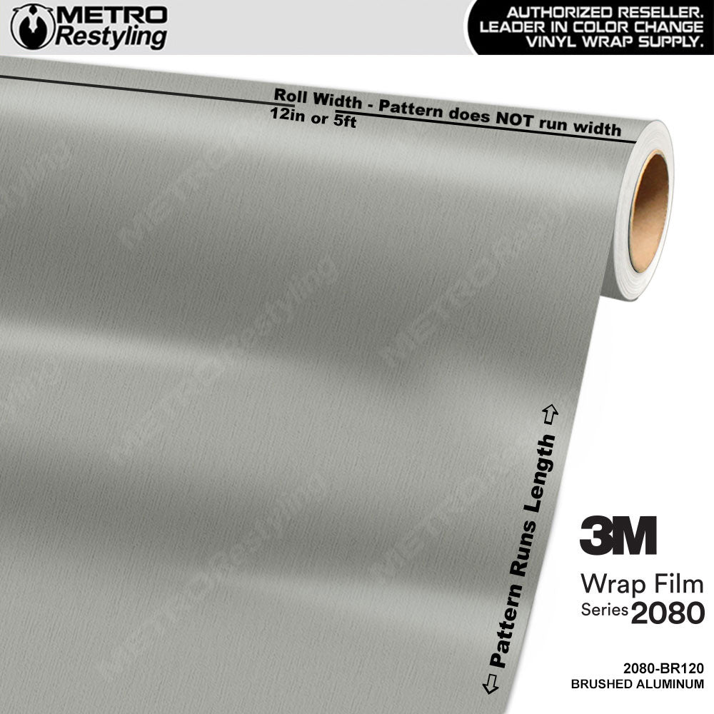 3M WRAP FOLIE 2080-HG120 WHITE ALUMINIUM HIGH GLOSS 1520MMX22,86M