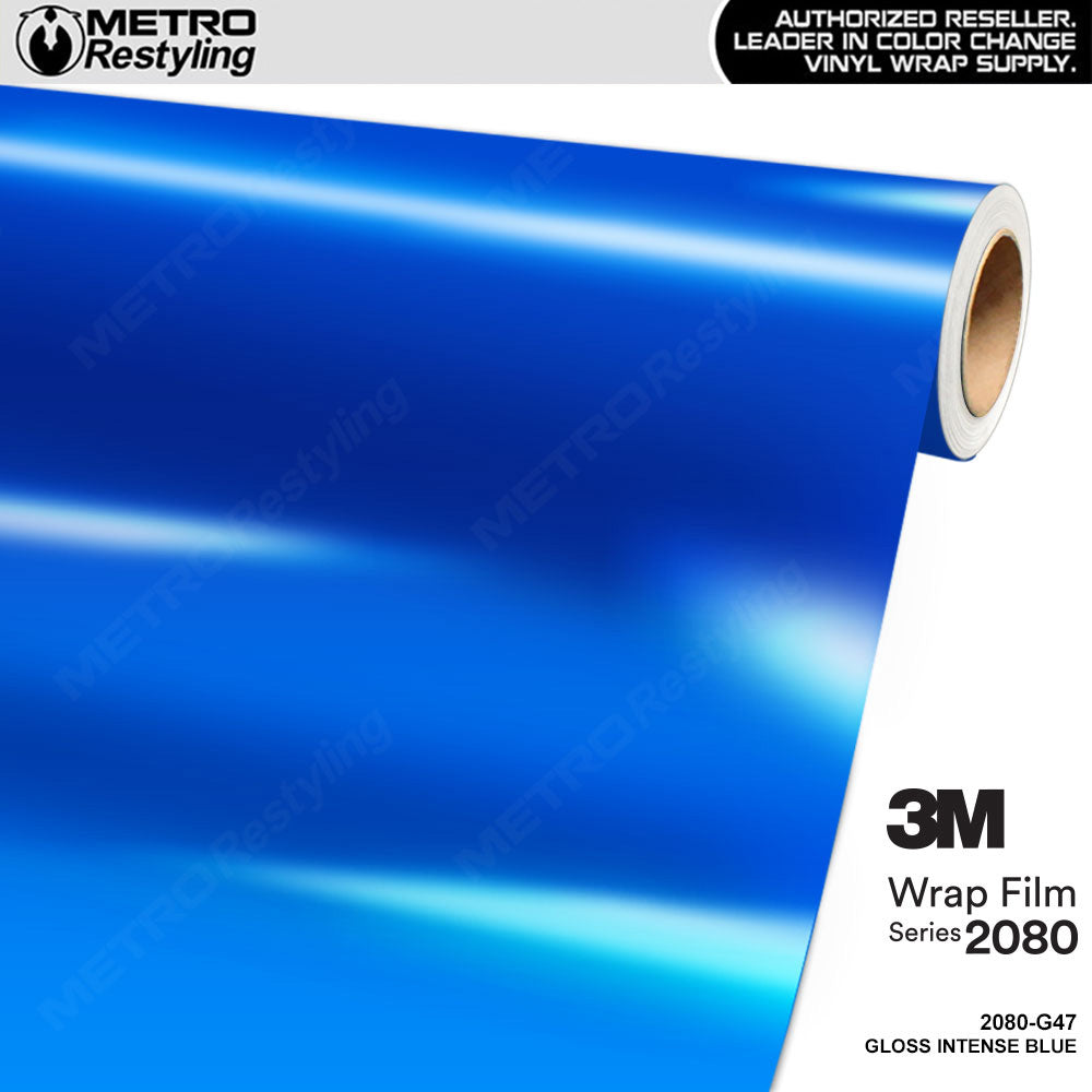  3M 1080 G227 Gloss Blue Metallic 5ft x 20ft (100 Sq/ft) Car  Wrap Vinyl Film : Automotive