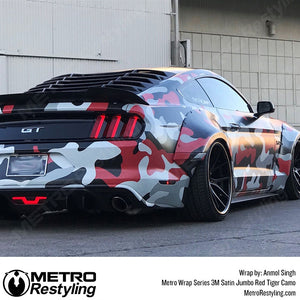 Jumbo Classic Red Tiger - Metro Wrap | Metro Restyling