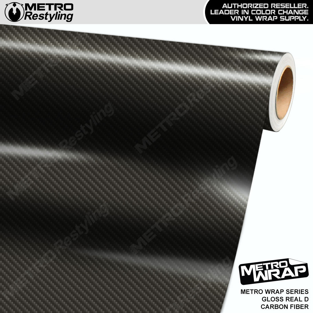 Real D Metallic Carbon Fiber - Metro Wrap