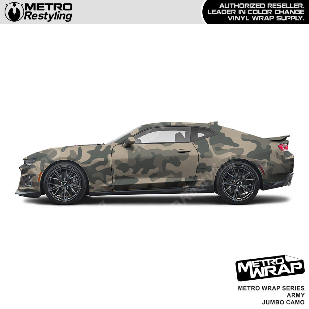 Jumbo Classic Army Green - Metro Wrap | Metro Restyling