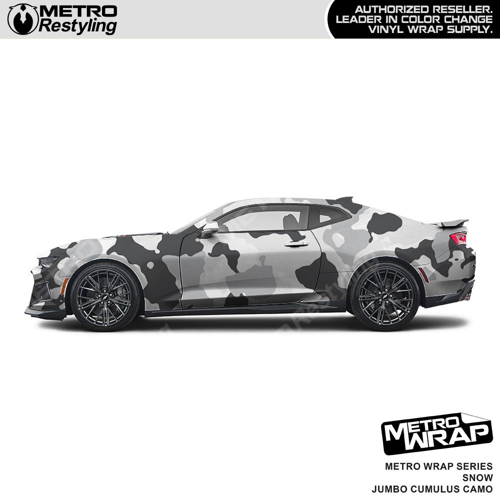 Black White Gray Camouflage Matte Premium Vinyl Car Nepal