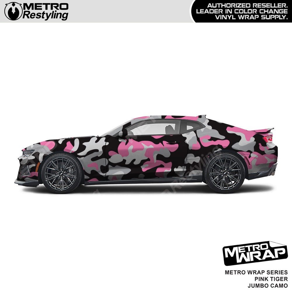 BLACK RED CAMO WRAP • CAR / TRUCK VINYL WRAPS • VS