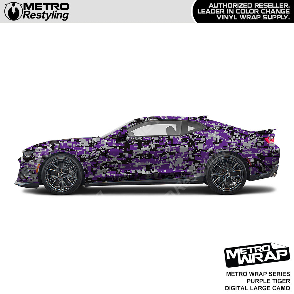 Large Digital Woodland - Metro Wrap