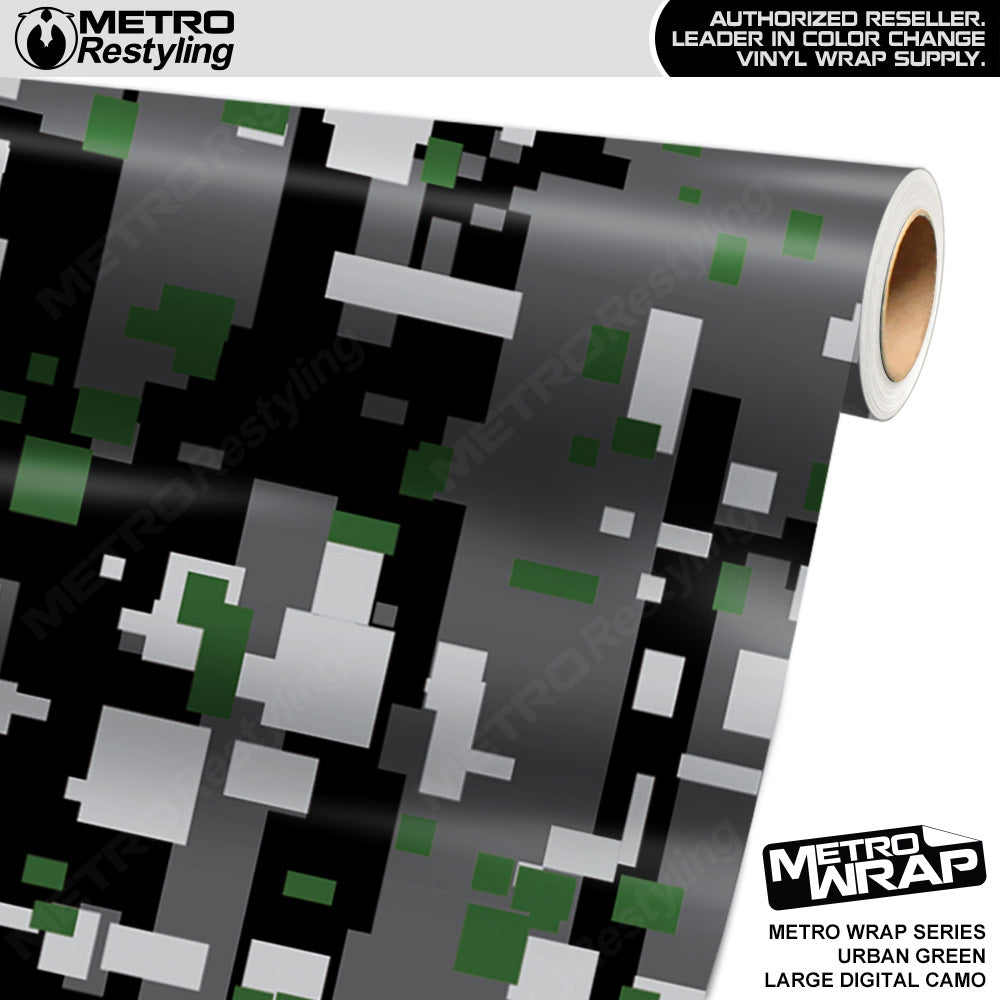 Large Digital Urban Night - Metro Wrap