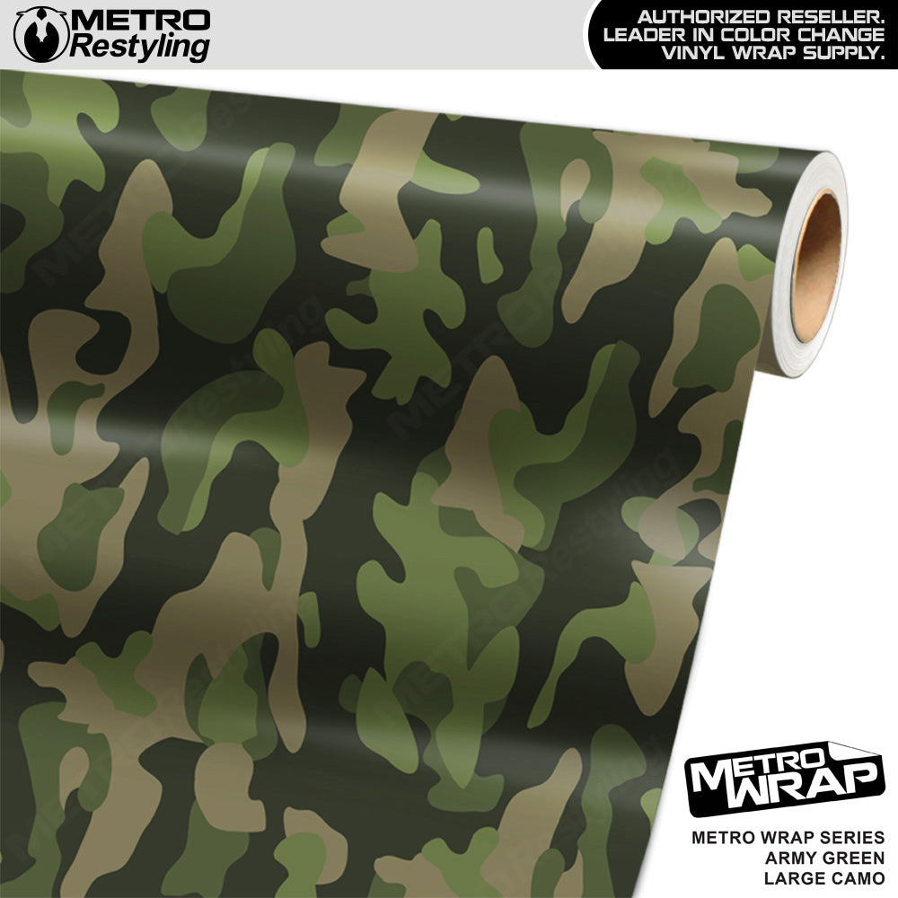 Jumbo Classic Army Green - Metro Wrap | Metro Restyling