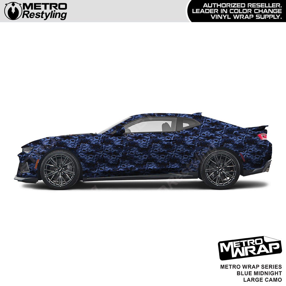 Army Camo Blue - Wrap Vehicles